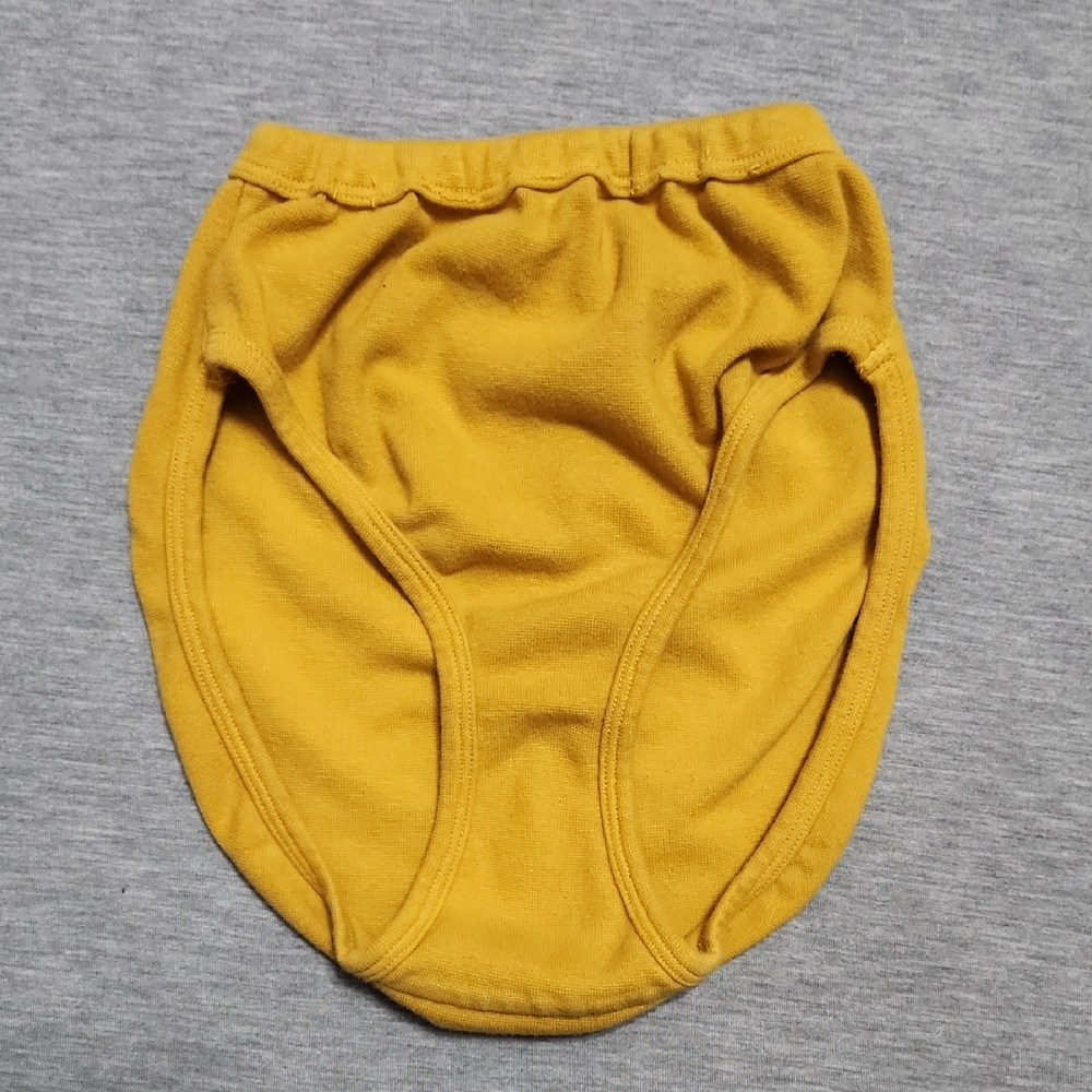 Big Bud Press Mustard Unisex High-Waisted Briefs Full-Coverage Panties Underwear